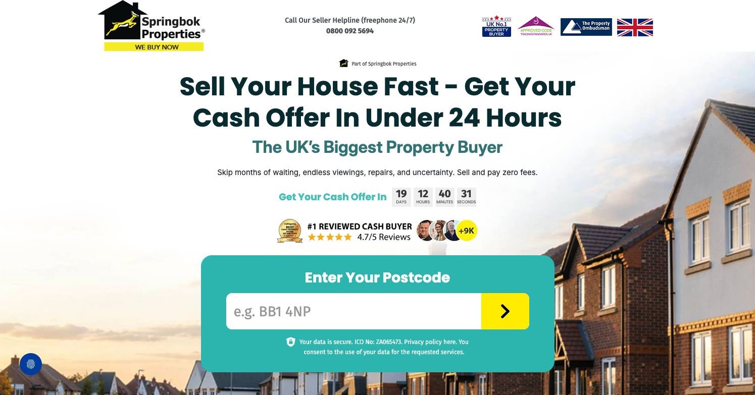 We Buy Now website screenshot